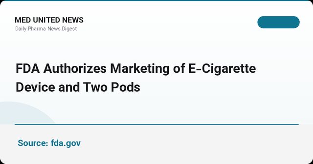 مجوز بازاریابی FDA برای دستگاه ویپ JUUL2 و دو کارتریج جدید